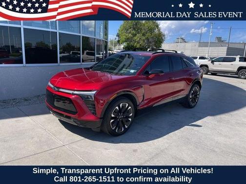 Radiant Red 2025 Chevrolet Blazer EV RS