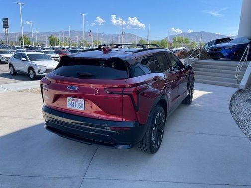 Radiant Red 2025 Chevrolet Blazer EV RS