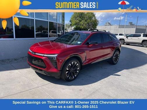 Radiant Red 2025 Chevrolet Blazer EV RS