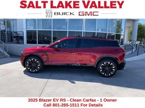 Radiant Red 2025 Chevrolet Blazer EV RS