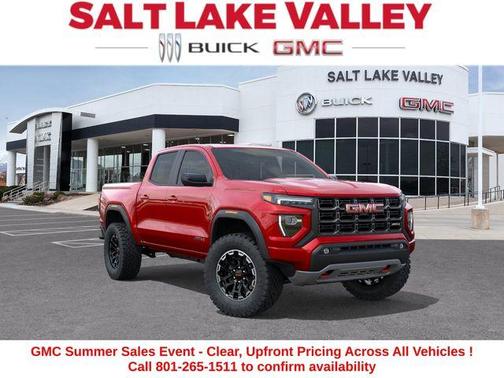 Volcanic Red 2026 GMC Canyon AT4