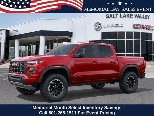 Volcanic Red 2026 GMC Canyon AT4