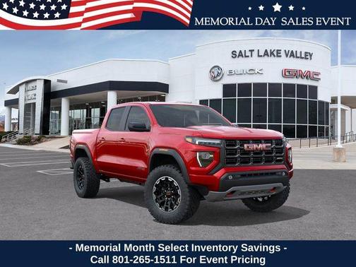 Volcanic Red 2026 GMC Canyon AT4
