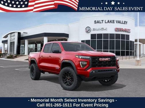 Volcanic Red 2026 GMC Canyon Elevation