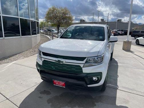 Summit White 2022 Chevrolet Colorado LT