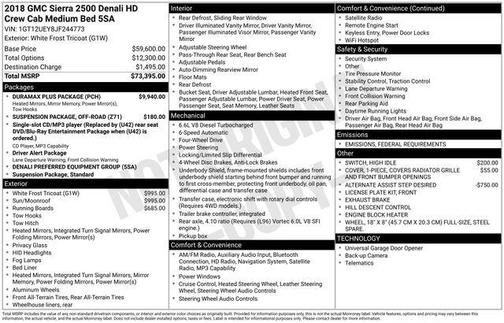 2018 GMC Sierra 2500 Denali