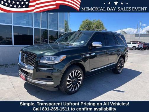 Green Metallic 2023 Lincoln Navigator Black Label
