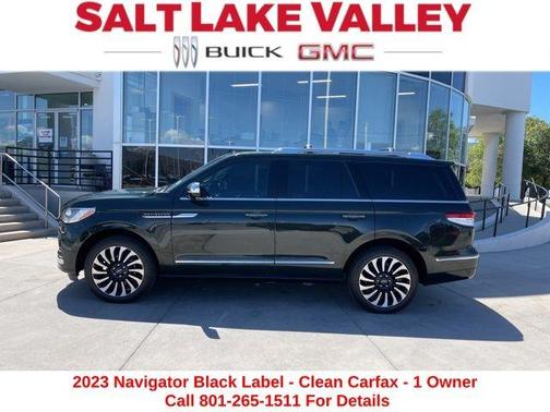 Green Metallic 2023 Lincoln Navigator Black Label