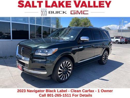 Green Metallic 2023 Lincoln Navigator Black Label