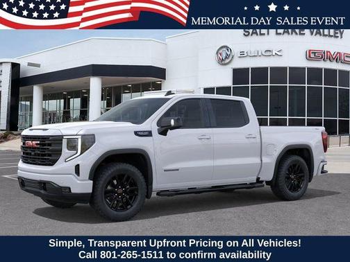 Summit White 2026 GMC Sierra 1500 Elevation