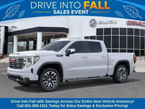 Glacier White 2026 GMC Sierra 1500 Denali