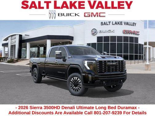 2026 GMC Sierra 3500 Denali Ultimate