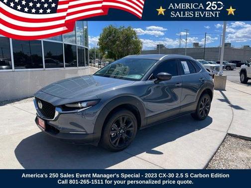 Polymetal Gray Metallic 2023 Mazda CX-30 2.5 S Carbon Edition