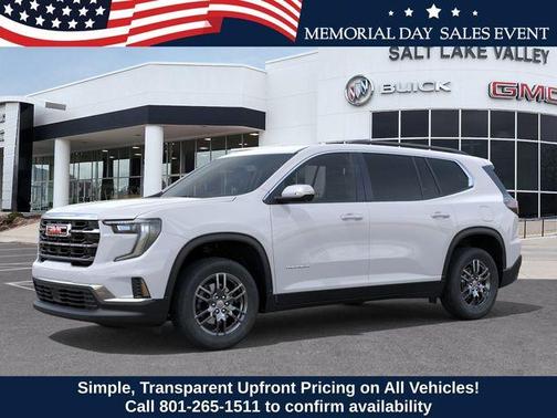Summit White 2026 GMC Acadia Elevation