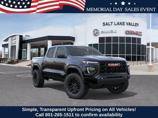 Onyx Black 2026 GMC Canyon Elevation