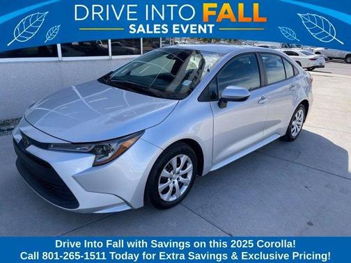 Classic Silver Metallic 2025 Toyota Corolla LE