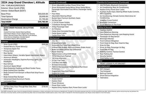 2024 Jeep Grand Cherokee L Laredo