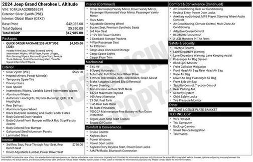 2024 Jeep Grand Cherokee L Laredo