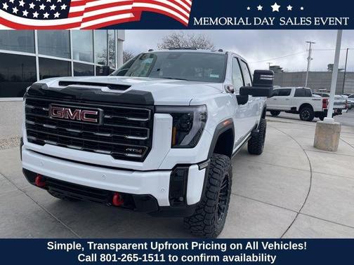 Summit White 2026 GMC Sierra 2500 AT4
