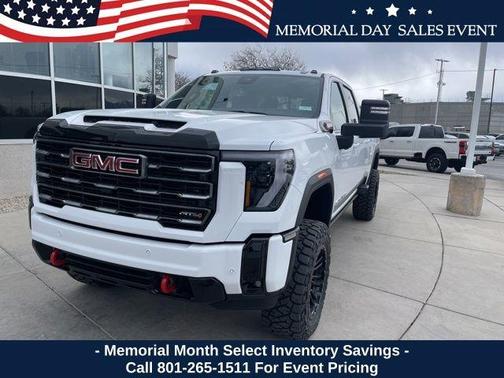 Summit White 2026 GMC Sierra 2500 AT4