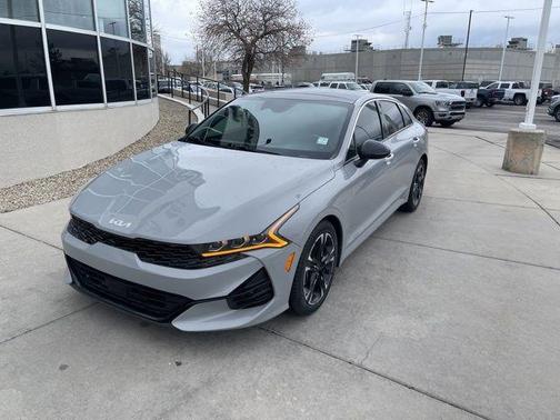 Wolf Gray 2022 Kia K5 GT-Line