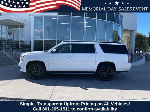Summit White 2018 GMC Yukon XL SLT