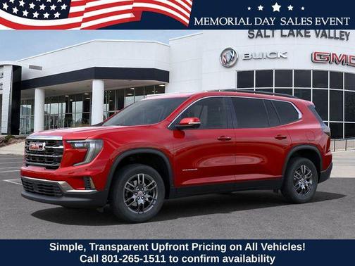 Volcanic Red 2025 GMC Acadia Elevation