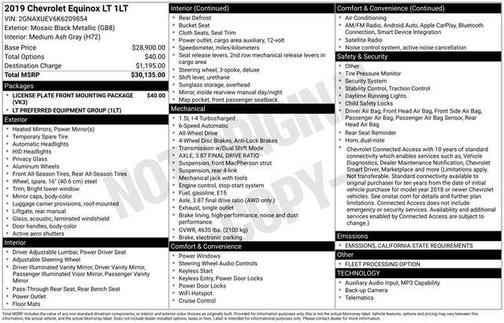 2019 Chevrolet Equinox 1LT