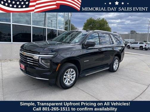 Black 2025 Chevrolet Tahoe LT