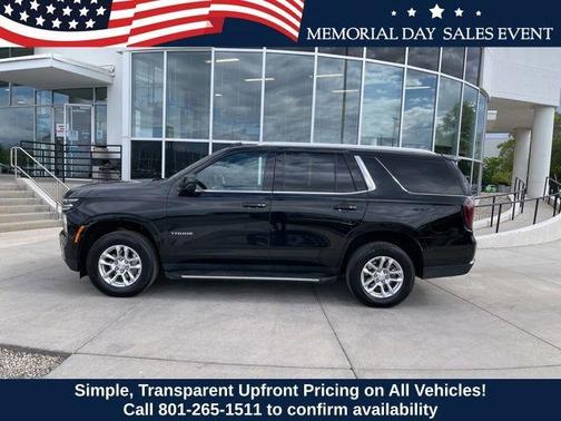 Black 2025 Chevrolet Tahoe LT