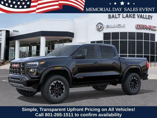 Onyx Black 2026 GMC Canyon AT4