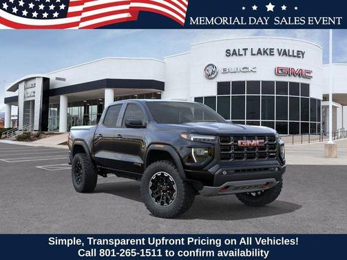 Onyx Black 2026 GMC Canyon AT4