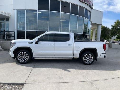 White Frost Tri-Coat 2024 GMC Sierra 1500 Denali