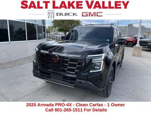 Black 2025 Nissan Armada PRO-4X
