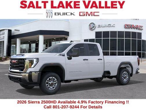 Summit White 2026 GMC Sierra 2500 Pro