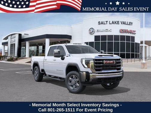 Summit White 2026 GMC Sierra 2500 SLT