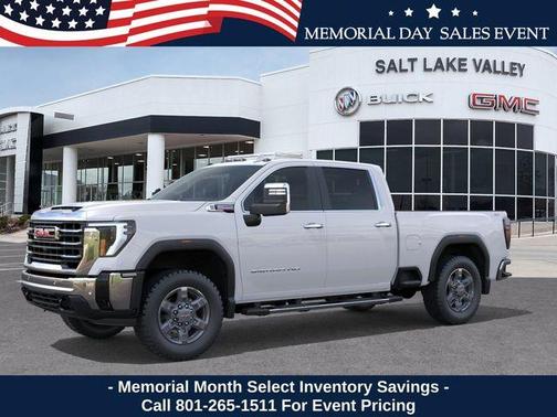 Summit White 2026 GMC Sierra 2500 SLT