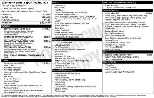 2024 Buick Envista Sport Touring