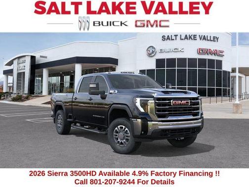 Onyx Black 2026 GMC Sierra 3500 SLE