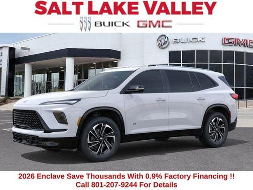 Summit White 2026 Buick Enclave Sport Touring