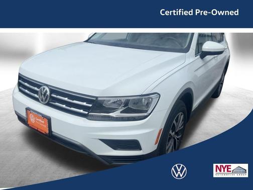 Pure White 2020 Volkswagen Tiguan 2.0T SE