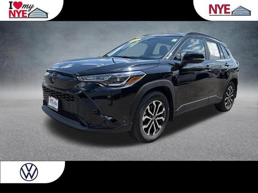 Jet Black 2023 Toyota Corolla Cross Hybrid SE