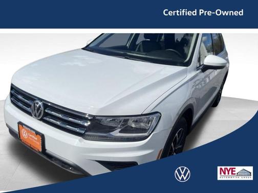 Pure White 2021 Volkswagen Tiguan 2.0T SE