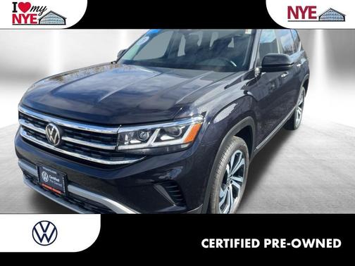 Deep Black Pearl Effect 2023 Volkswagen Atlas 2.0T SEL