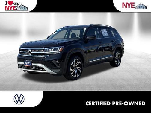 Deep Black Pearl Effect 2023 Volkswagen Atlas 2.0T SEL