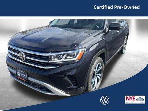 Deep Black Pearl Effect 2023 Volkswagen Atlas 2.0T SEL
