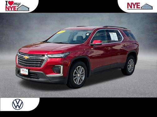 Radiant Red 2023 Chevrolet Traverse LT Leather
