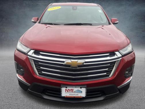 Radiant Red 2023 Chevrolet Traverse LT Leather