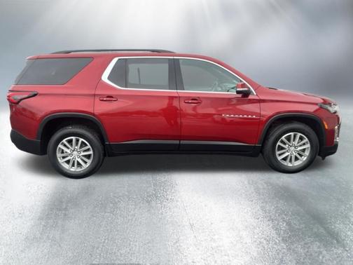 Radiant Red 2023 Chevrolet Traverse LT Leather