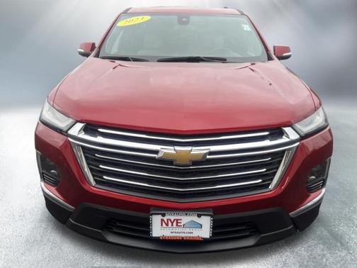 Radiant Red 2023 Chevrolet Traverse LT Leather